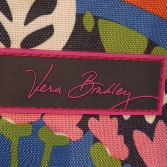 Vera Bradley Gorgeous Multi-Colored Design Print Oversized Travel/Weekender Bag - Picture 3 of 3